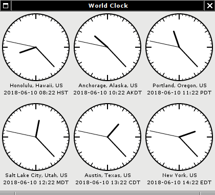 single clock