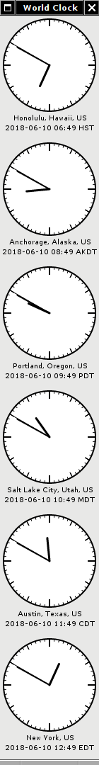 single clock