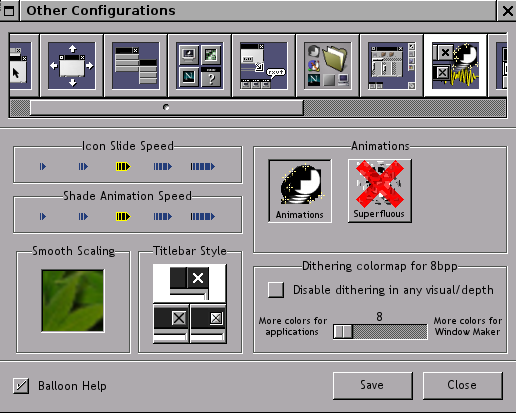 WPrefs.app other workspace configuration settings