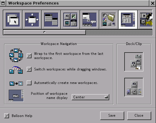 WPrefs.app workspace preference settings