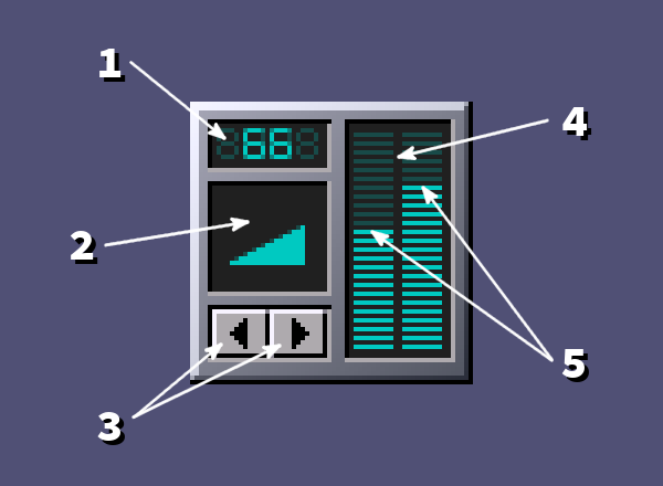 wmamixer gui elements